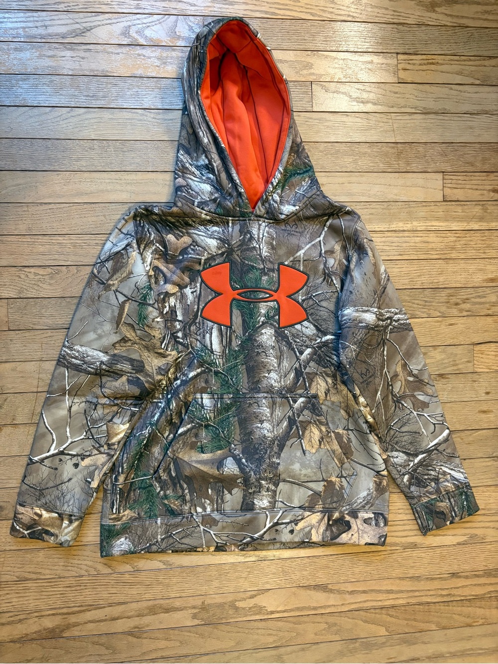 Youth Under Armour Camouflage Hoodie Sweatshirt